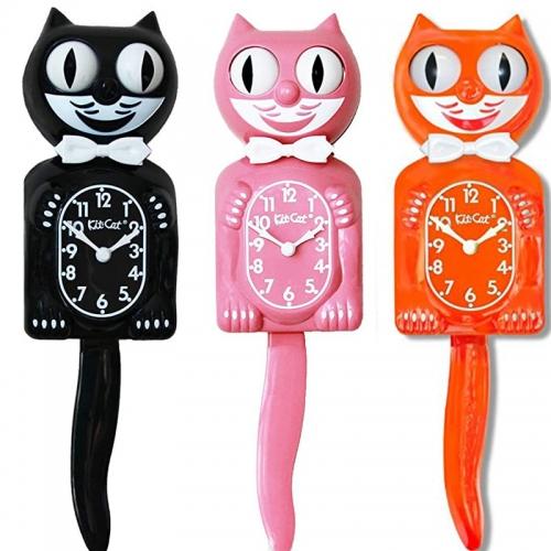 KM 킷캣클락 고양이 벽시계 젠틀맨 Kit-Cat Clock