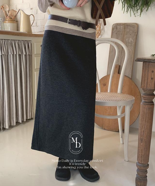 [오늘출발🚚] [#.출근룩]  [New Arrival]  델리 니트 스커트