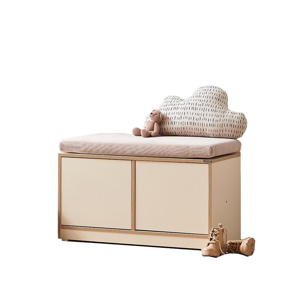 [키즈특가] 카이 쿠션형 장난감정리 수납벤치의자