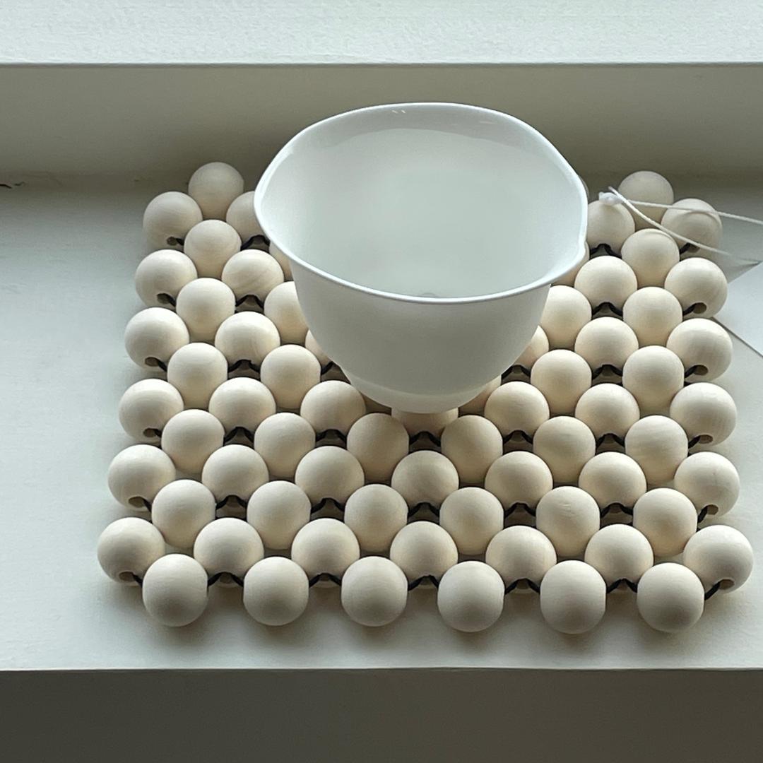 Pien Studios - Coaster Medium Natural/Black