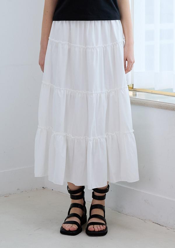 WHISPERING WINGS MAXI SKIRT_IVORY