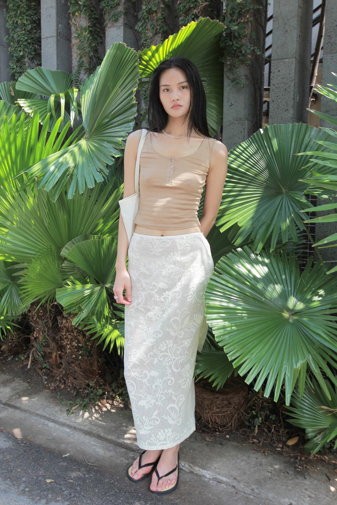 Alys Skirt_Beige