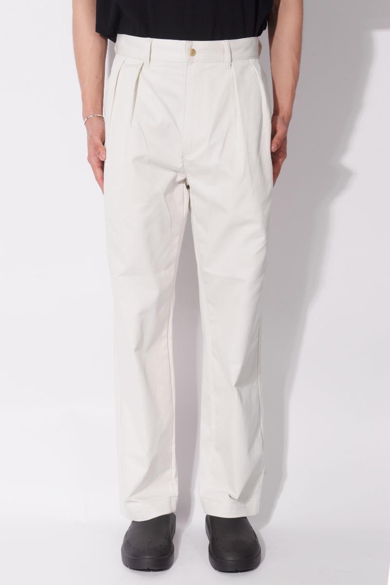 20/-×10/- CHINO PANTS / 2 Tuck Chino Cloth Pants