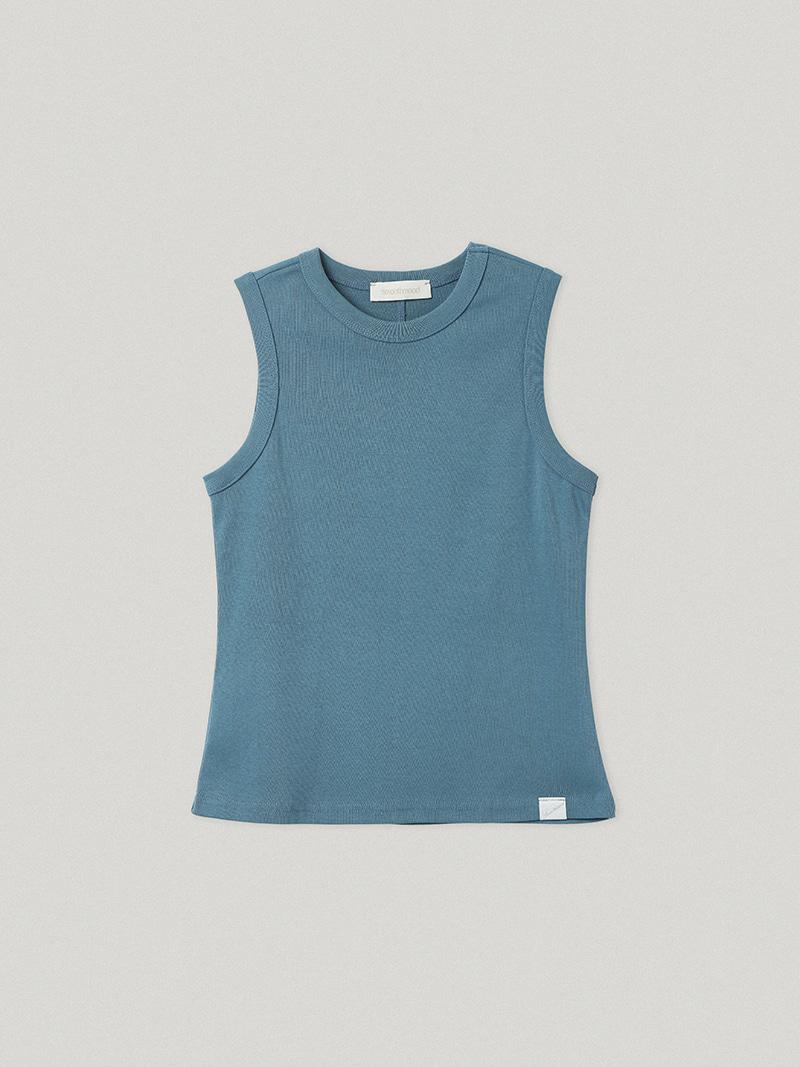 Alsu Cotton Sleeveless Blue