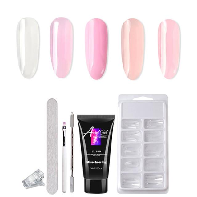 네일연장 폴리젤 세트 30ml 파츠풀스톤대장셀프클리어아트 : 네일파츠대장
