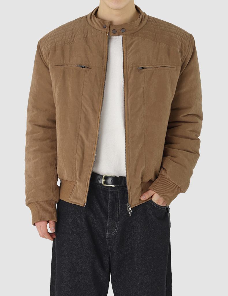 웨이브 라이더 봄버 패딩 자켓 (4color)