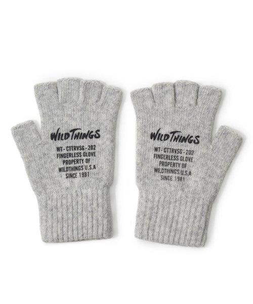 WT Fingerless Wool Glove - Ash Grey