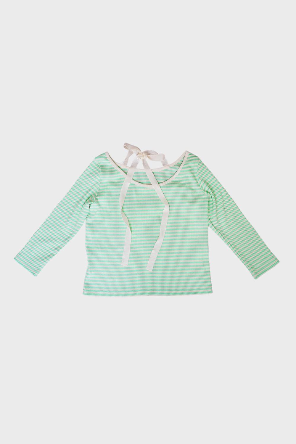 ribbon scoop T (mint)