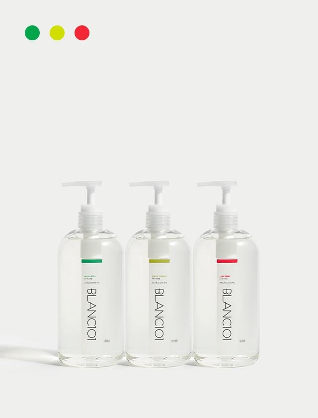 [3rd★최대특가]720ml 주방세제 3개(향 선택)+릴리프라인 미니어처 3종 세트 1Box 증정(향 선택)