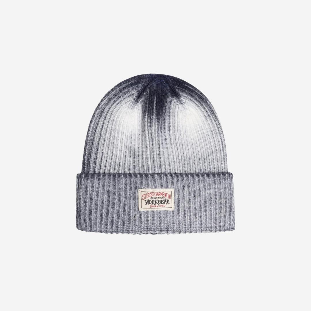 Stussy Workgear Spray Cuff Beanie Navy