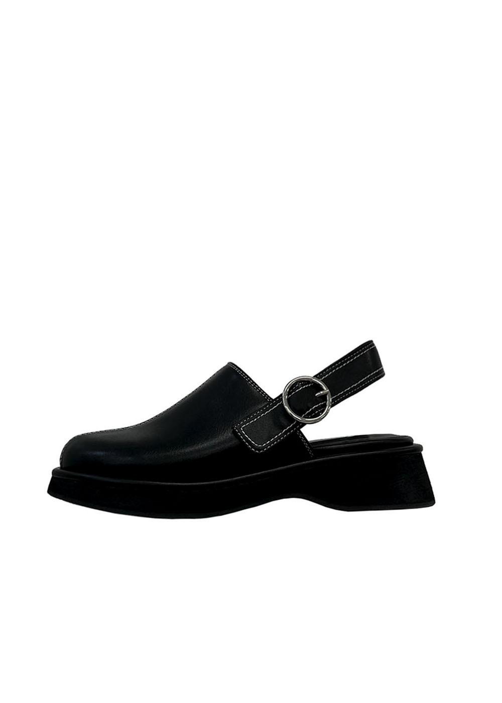 NO.30 BLACK STITCH CLOG