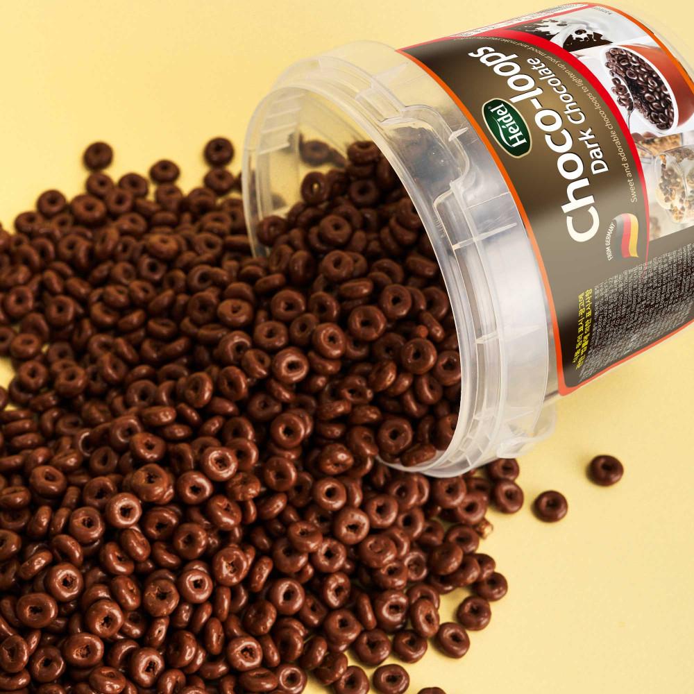 하이델 초코룹스 초코 시리얼 초코링  650g 대용량 요거트 토핑 간식 [원산지:독일]