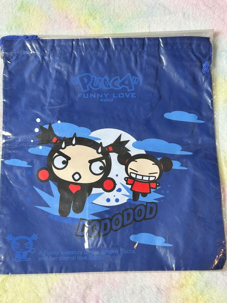 [고전문구] 마법의다락방 뿌까 다용도 보조가방 신발 주머니