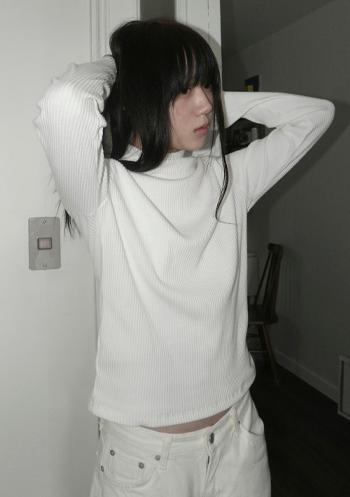 half neck golgi tee (3c)