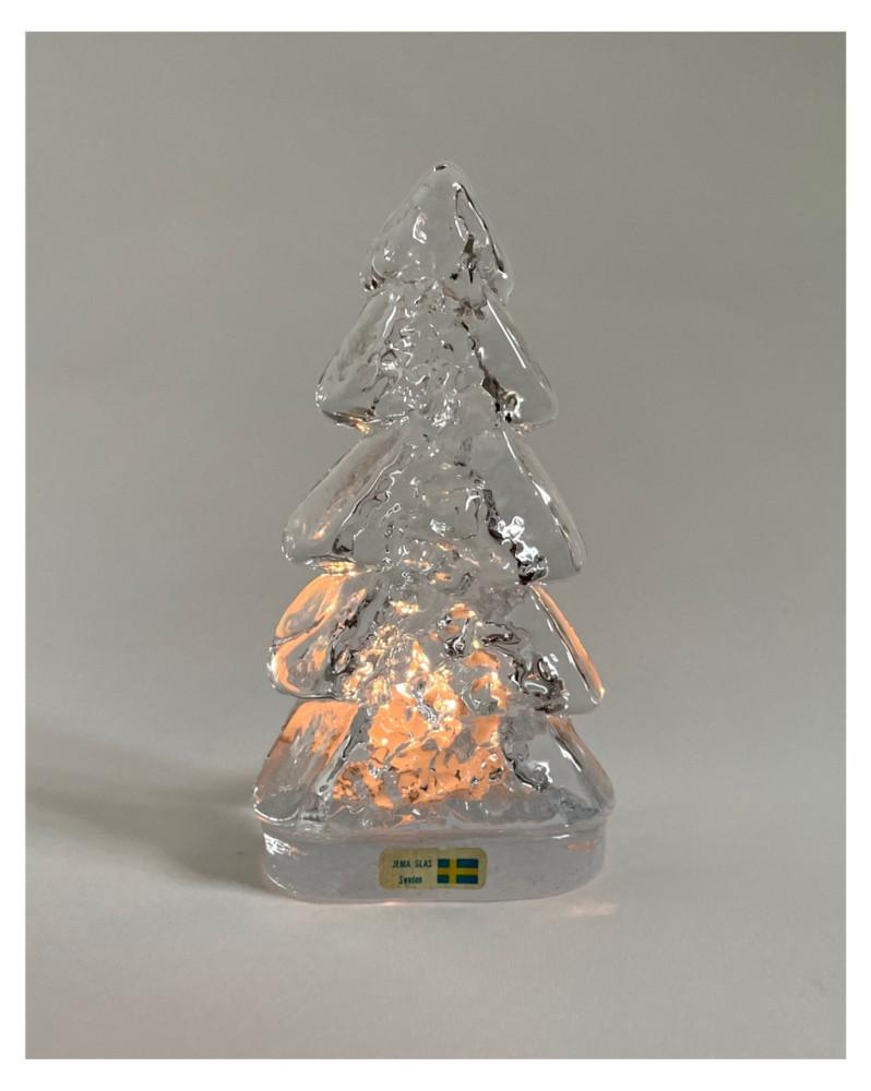 [vintage] sweden christmas tree tealight holder