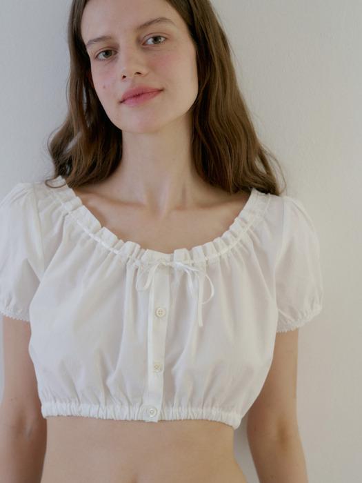 Ribbon Crop Blouse