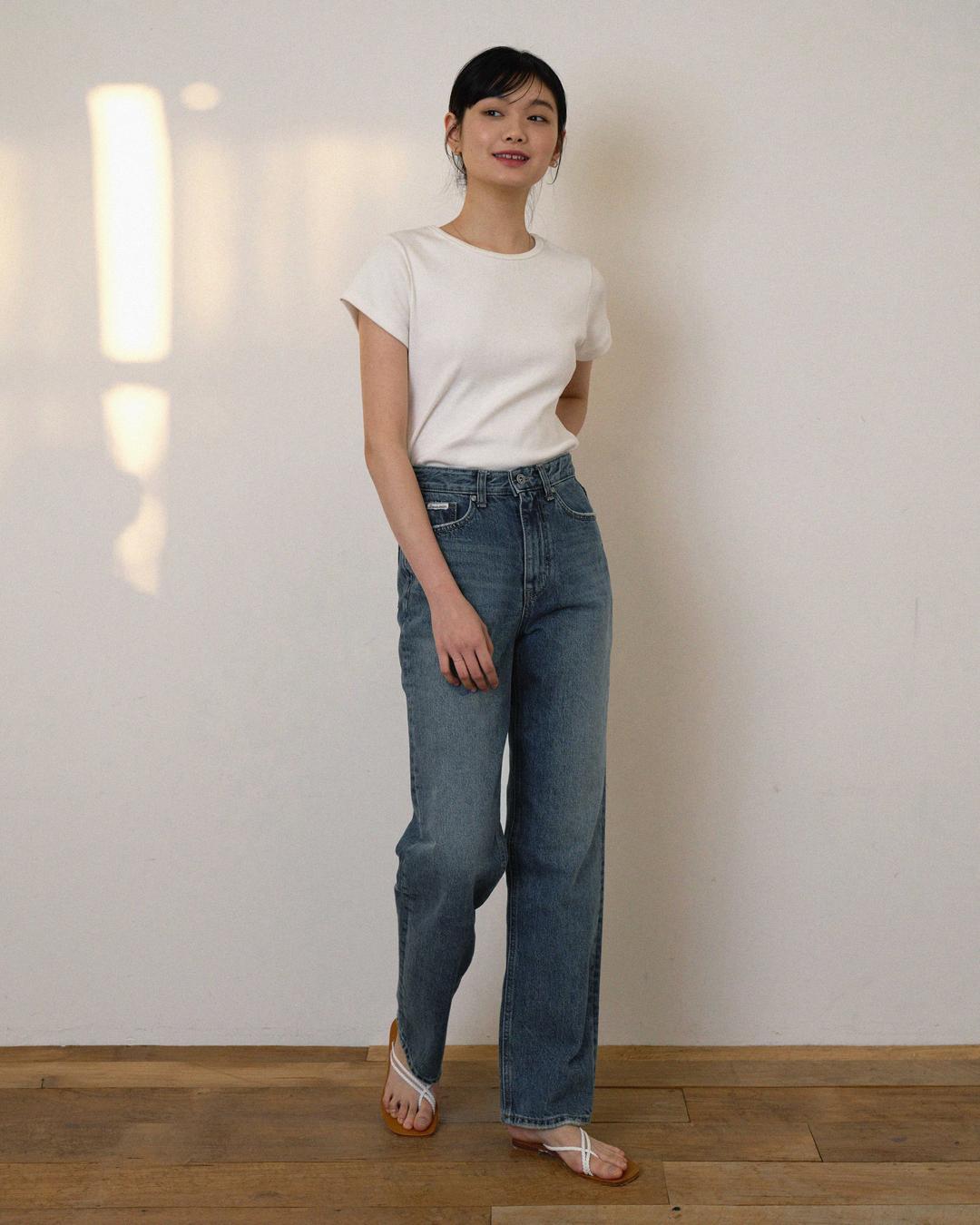 (2/16 15:00) Kelly denim - vintage destroyed