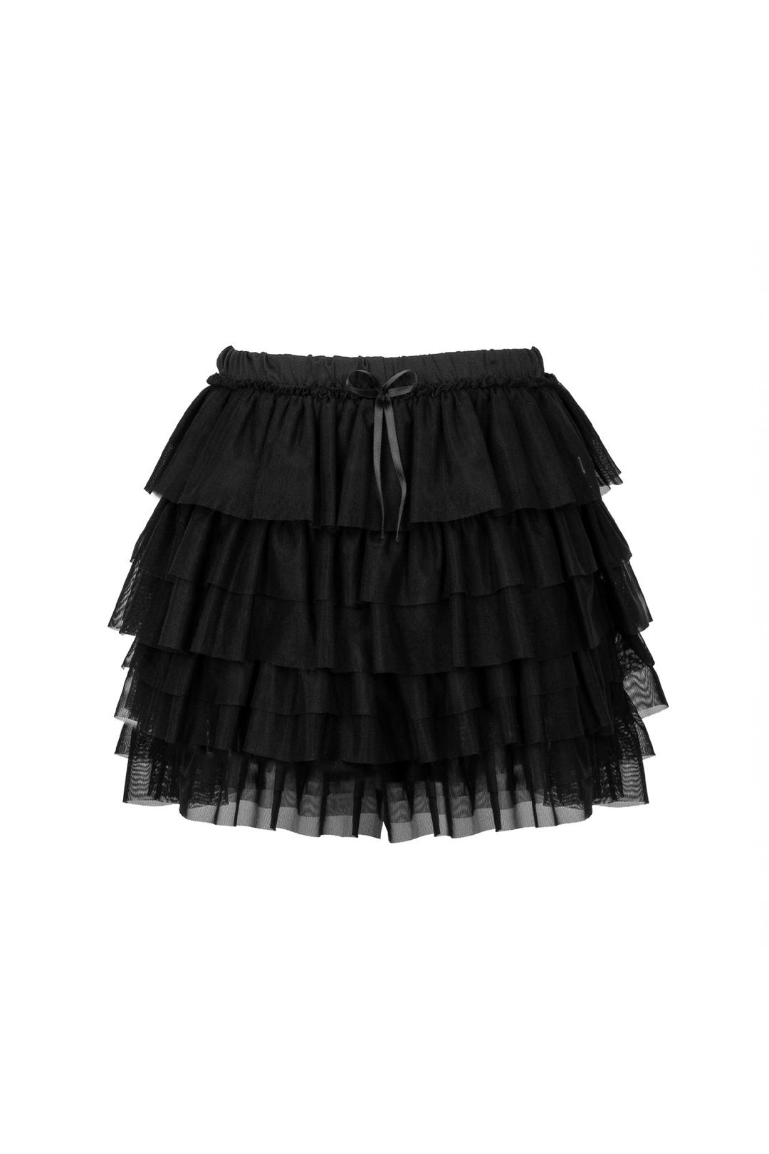 Sheer Tutu Pants Skirt Black [pre-order 예약발송 09/19]