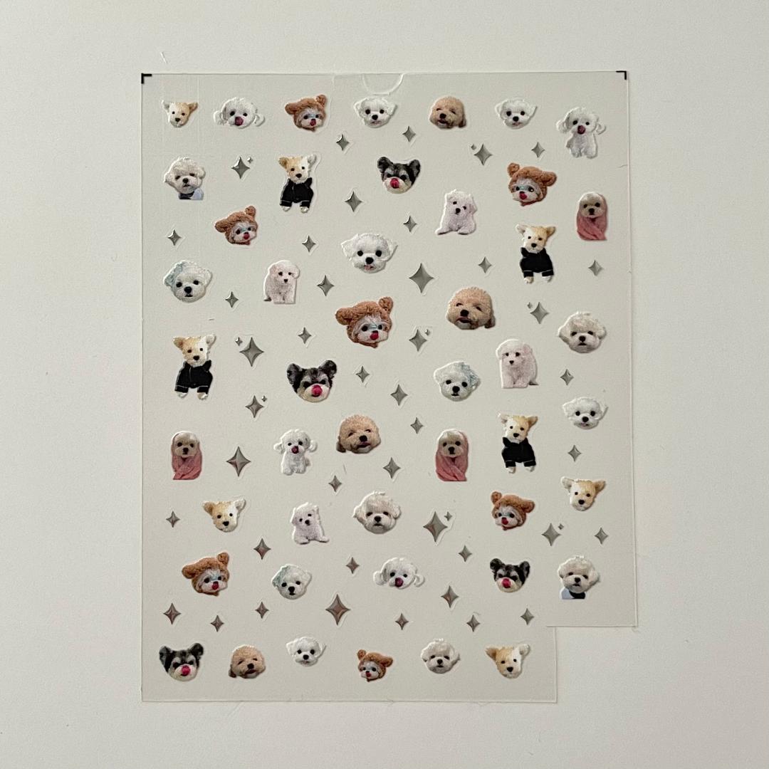 puppy camera stickers