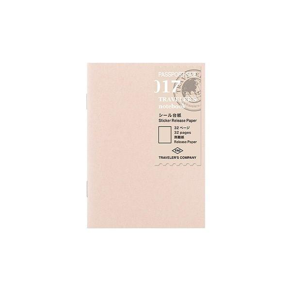 트래블러스노트 패스포트 리필-Sticker Release Paper