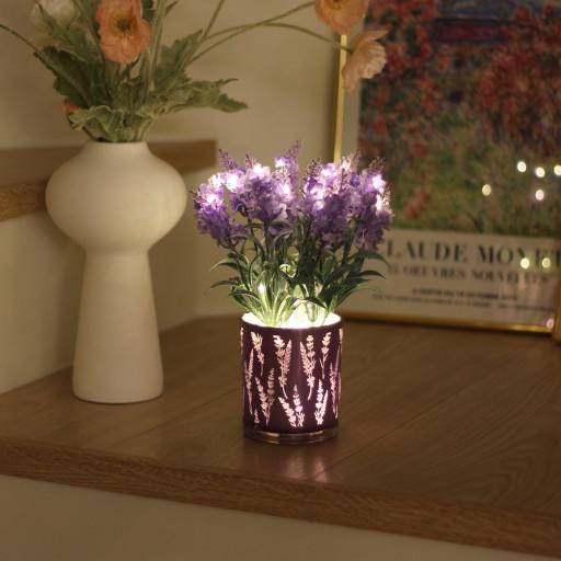 [신상] 💜보라빛 밤 라벤더 LED 무드등💜