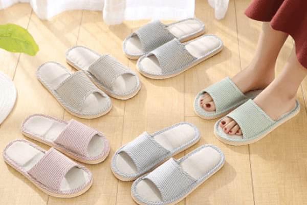 린넨 룸슈즈 실내화 거실화 2type/5color