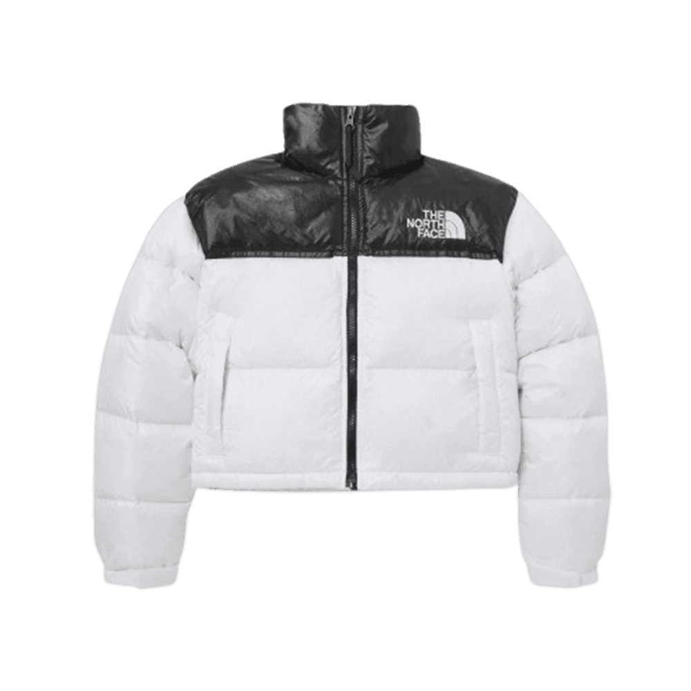 더 노스 페이스 화이트 라벨 눕시 숏 재킷 화이트 (W)