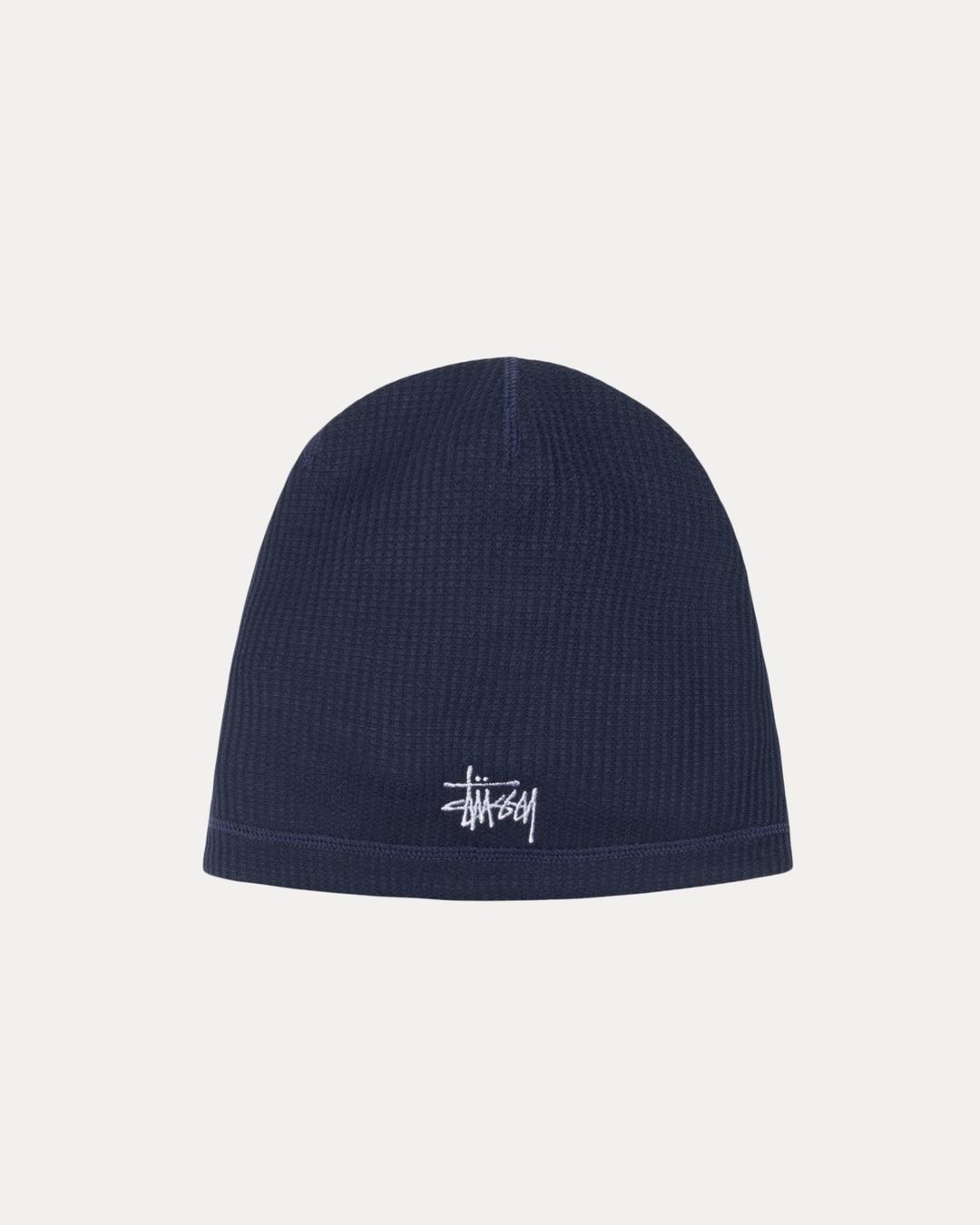 SKULLCAP WAFFLE - Navy / ONE SIZE