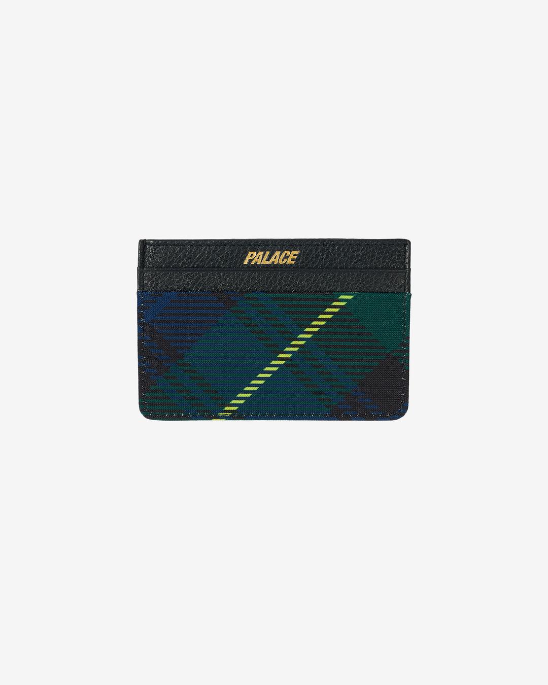 Palace - P-Lux Card Holder - (Black Watch)