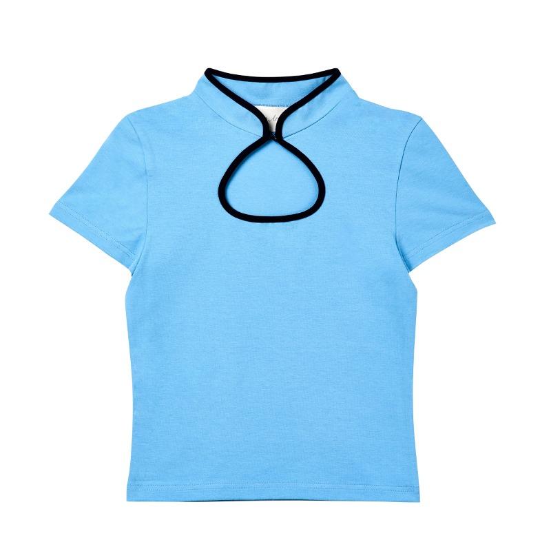 [3/21 예약 배송] ORIENTAL STAR TOP (BLUE)
