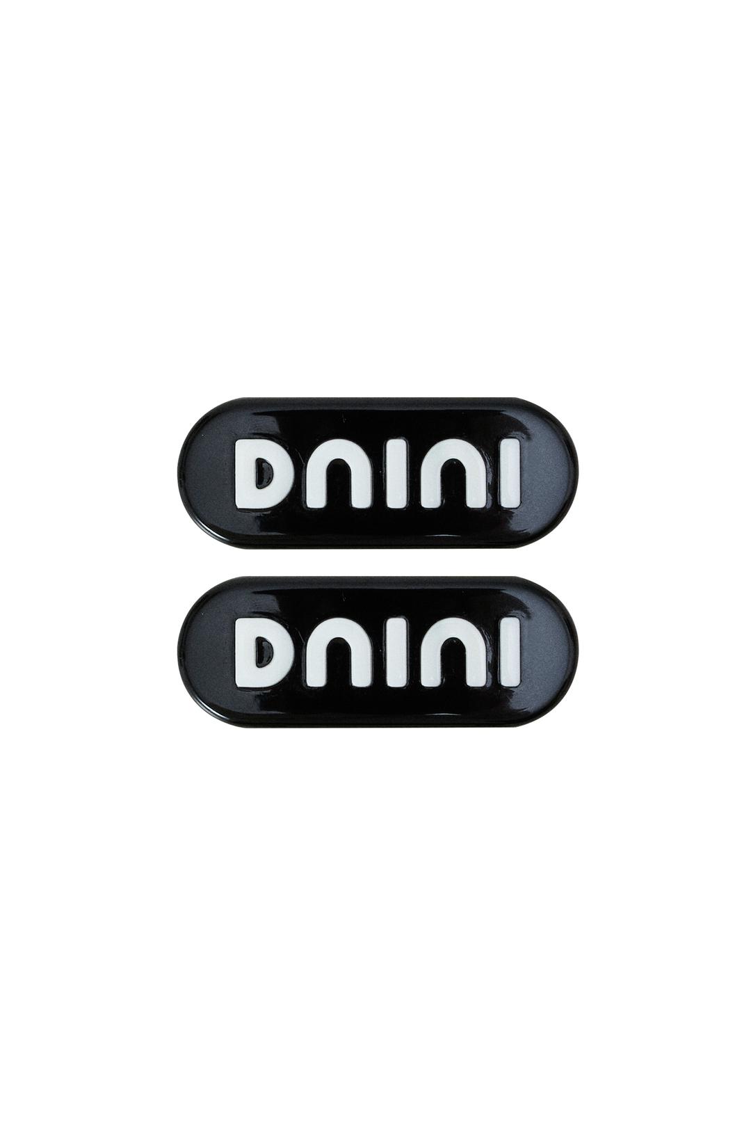 DNINI Logo Barrettes(Black)