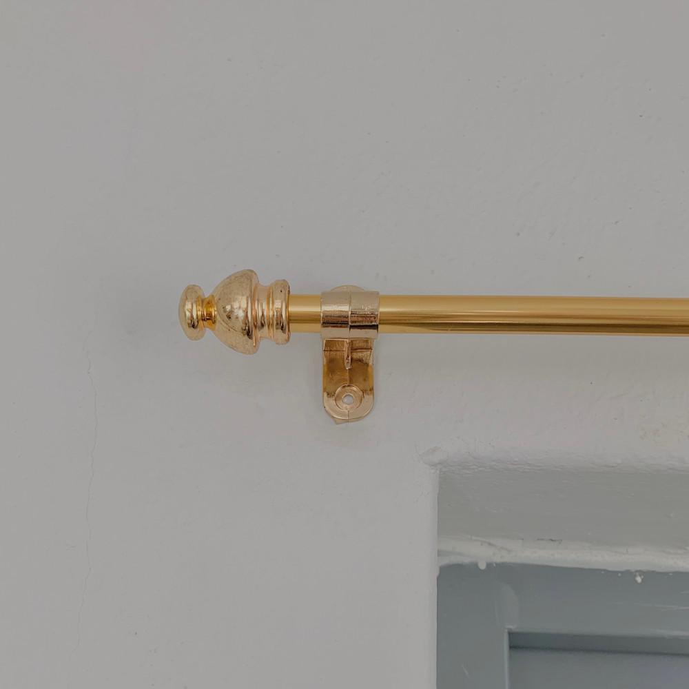 gold curtain stick 빈티지 금장 골드 커튼봉