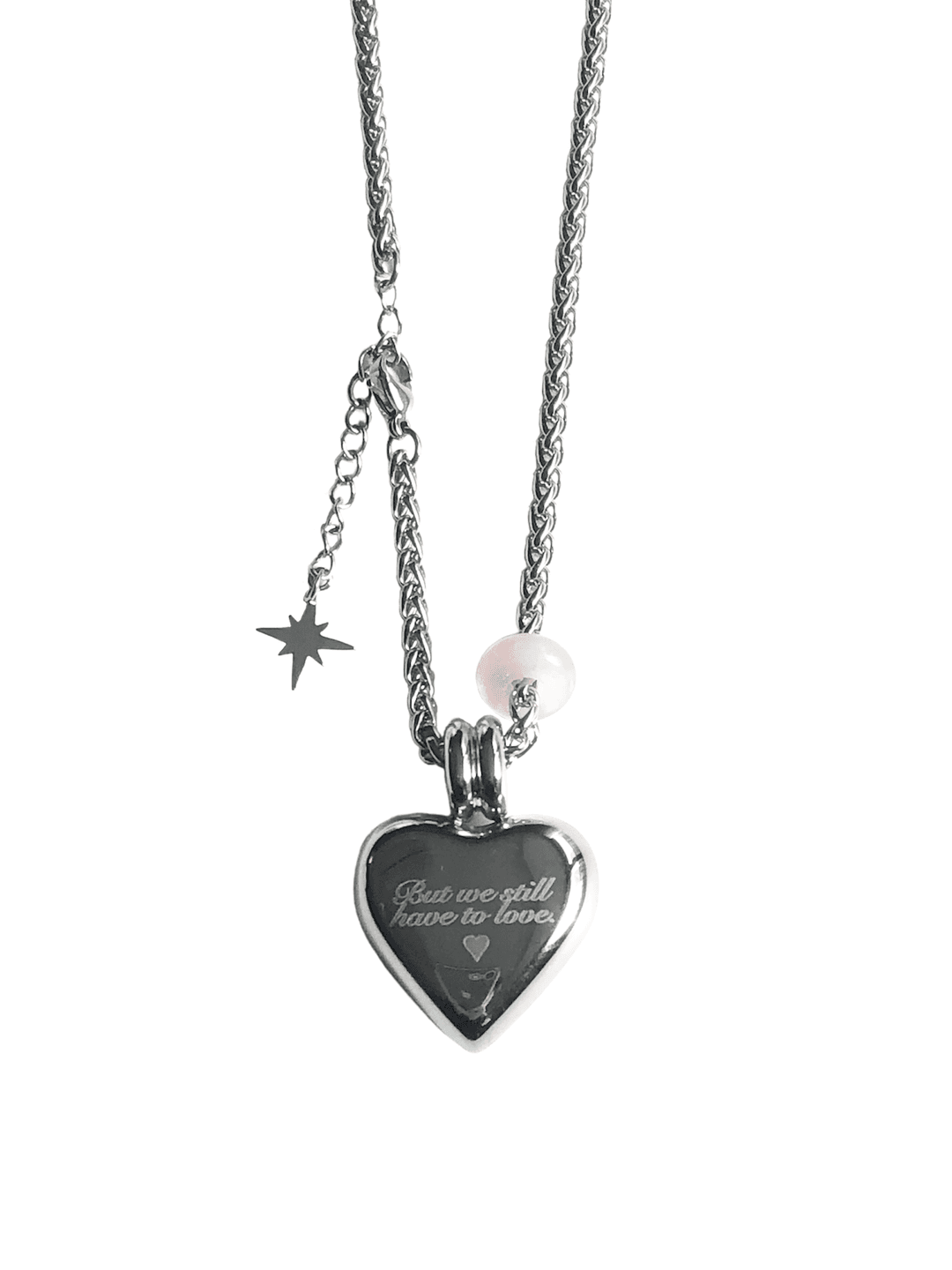 [C.Z.N.T] forever love necklace