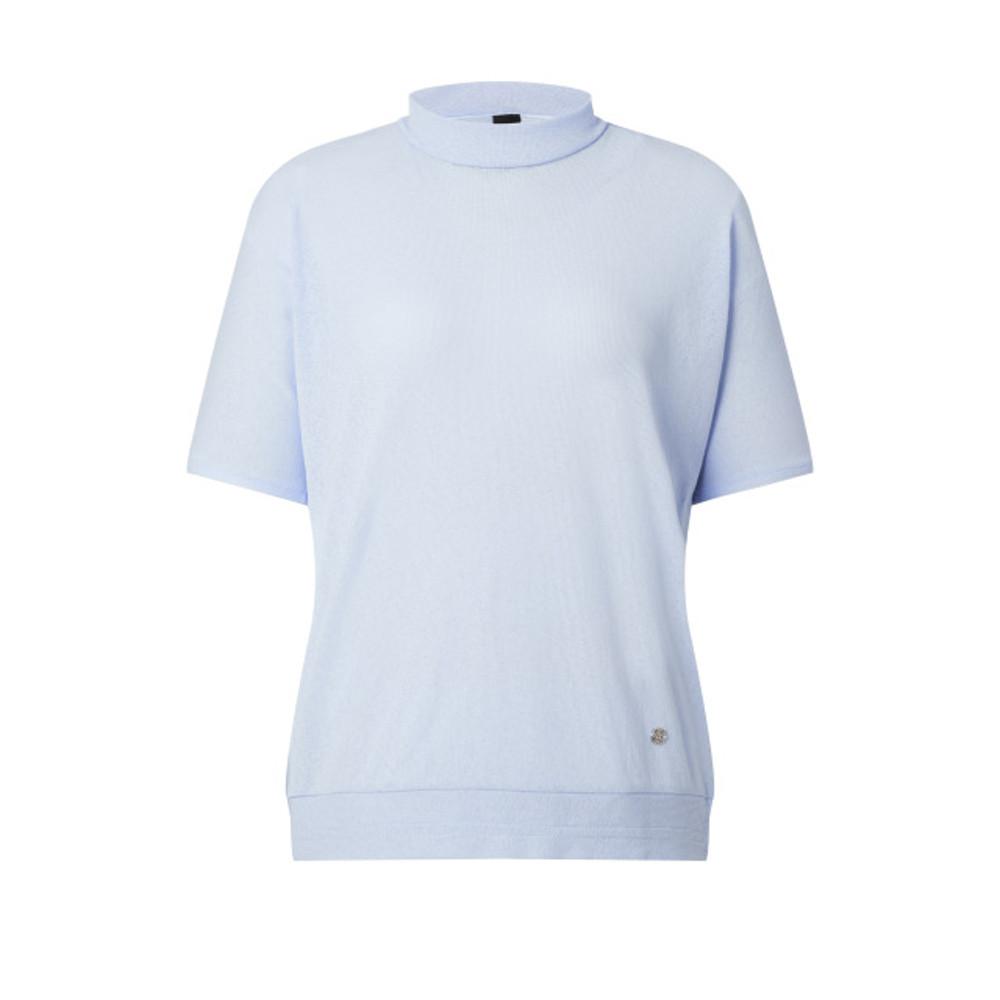 닥스골프  [PREMIUM] 블루 루즈핏 반넥 티셔츠 DNTS3B520B1