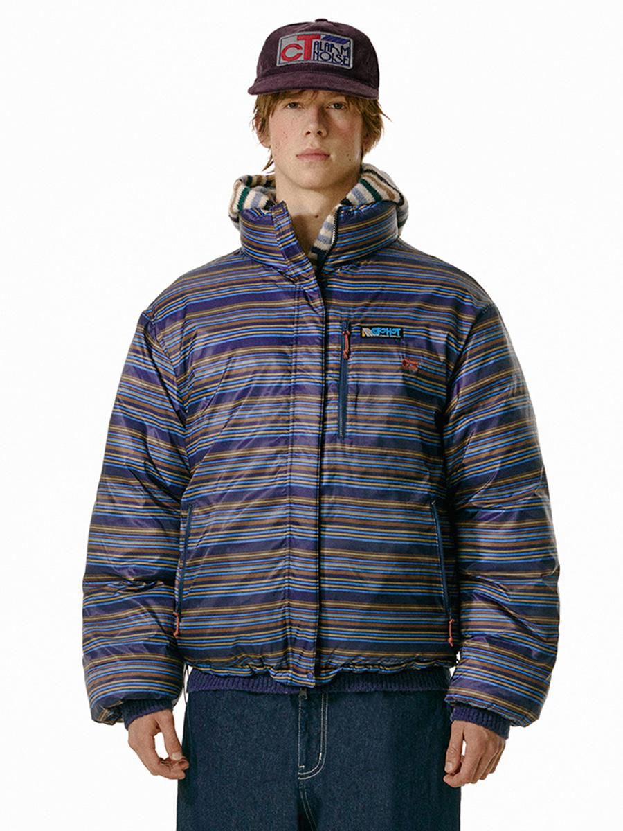 Boogle Reversible Down Jacket Light Gray