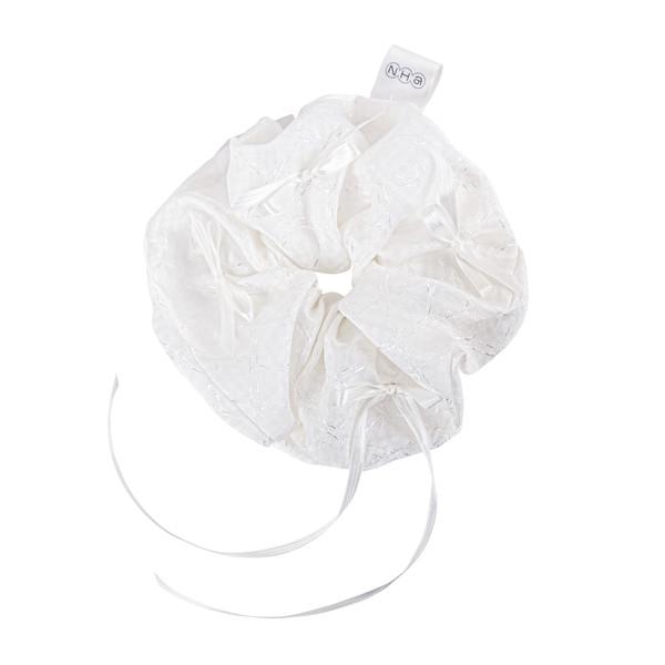 Bubble Hair Chou_Lace White