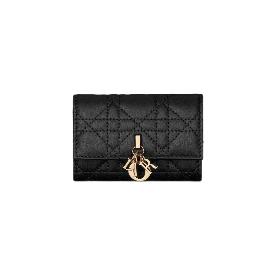Dior XS Lady Wallet Black