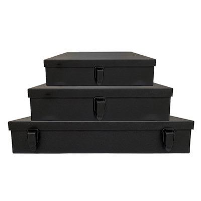 [6월 중순 입고 예정] storage case dark grey-matt black 3 Sizes