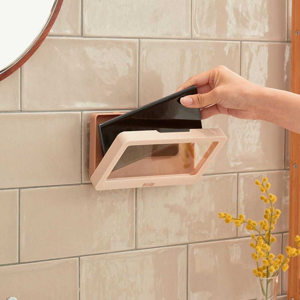 하루공방 스마트폰 방수 샤워 케이스 휴대폰 거치대