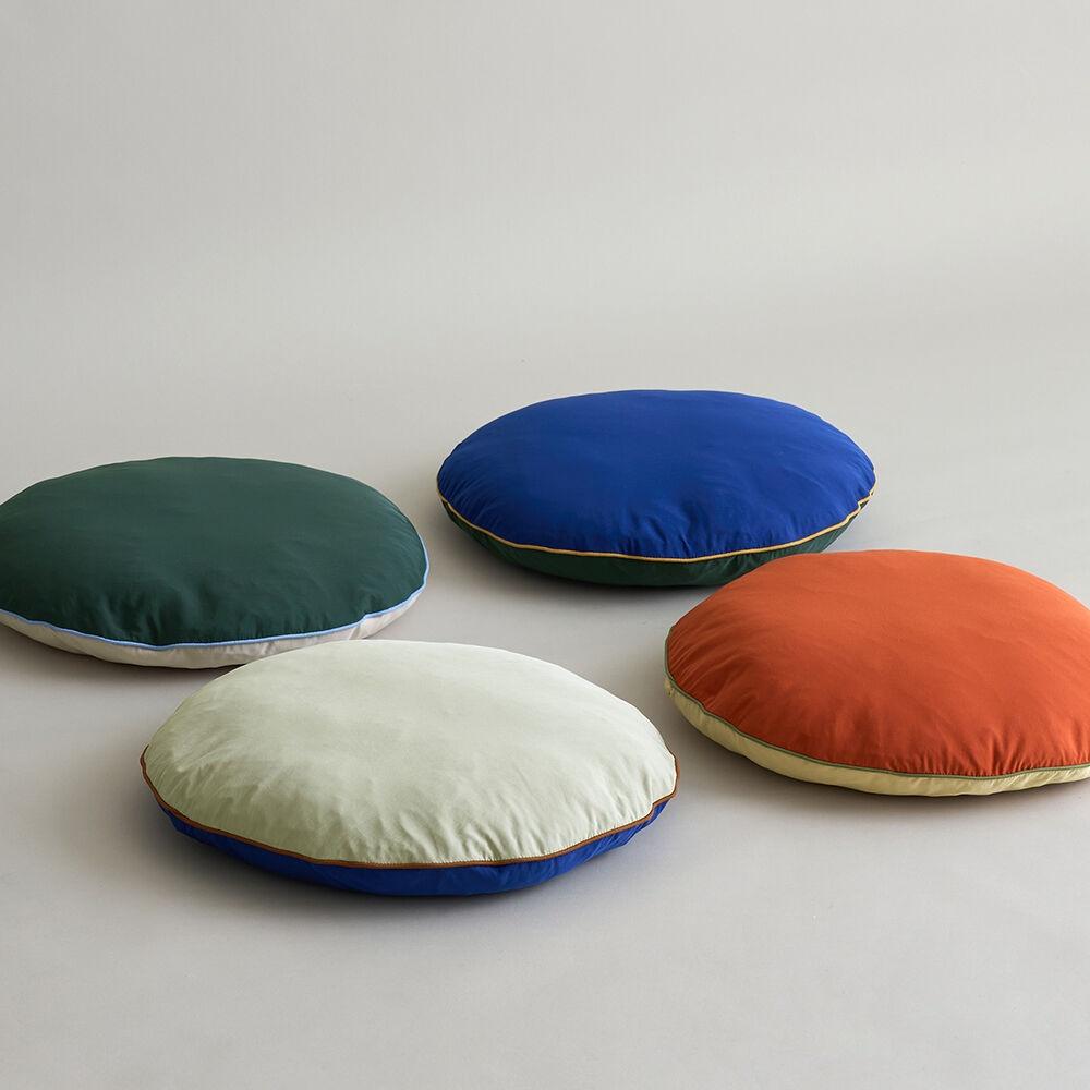 먼지없는 알러지케어 원형방석 식탁 의자방석 커버 4colors