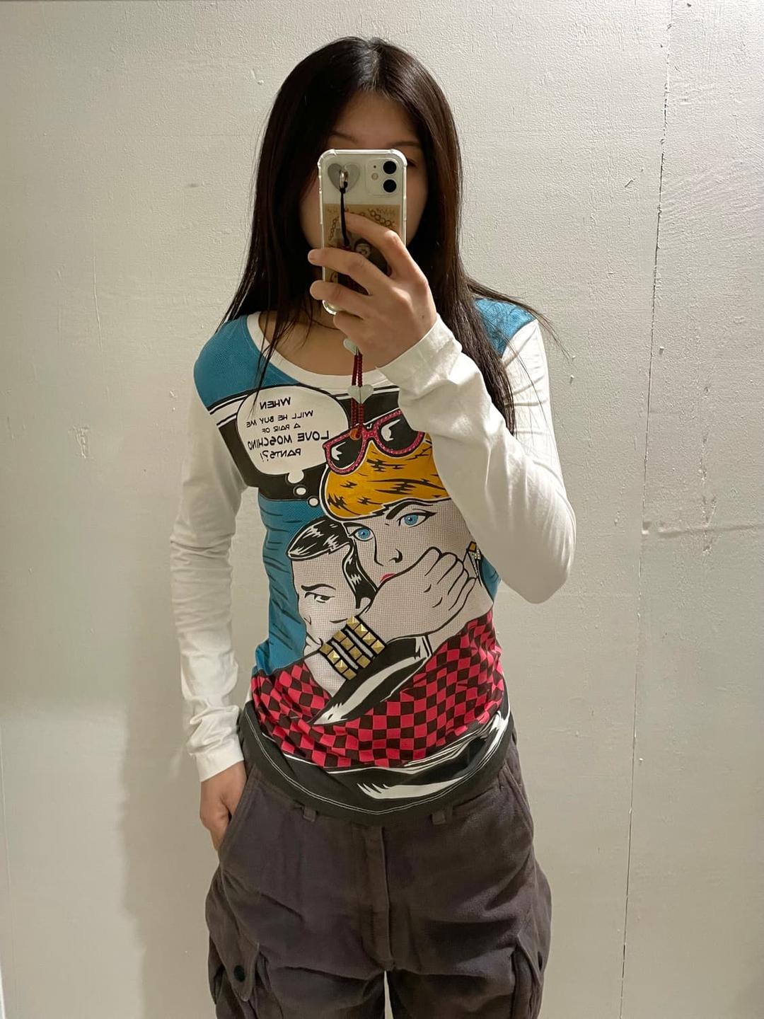 러브 모스키노 팝아트 키치 티셔츠 | 후루츠패밀리