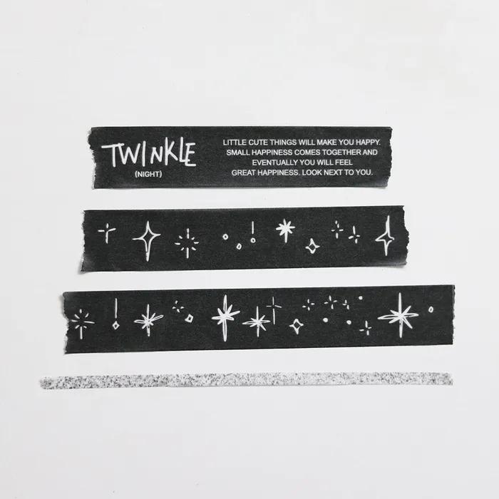 드로잉 마스킹 테이프_트윙클 나이트