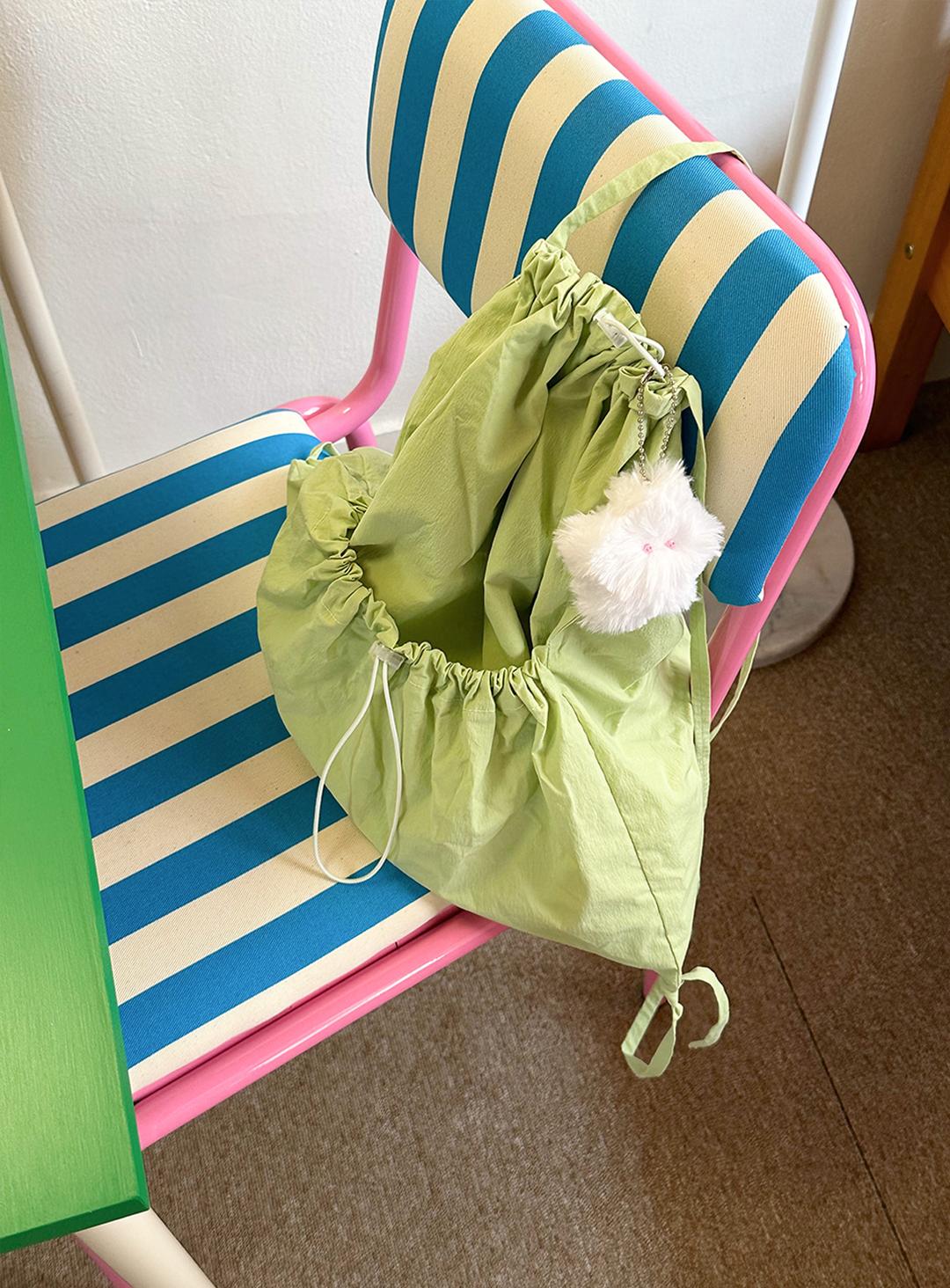 fruity string backpack (GREEN) 7차