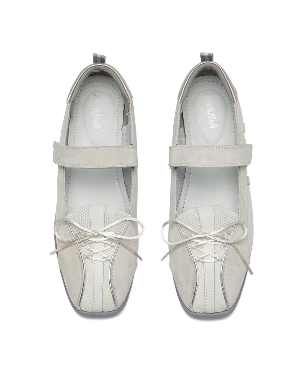 BLISS VELCRO SNEAKERS - LIGHT GREY