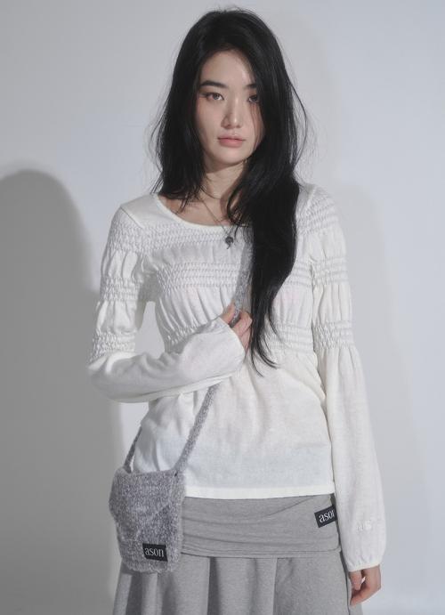 애즈온(ASON)  BELLA KNIT / IVORY - 사이즈 & 후기 | 무신사