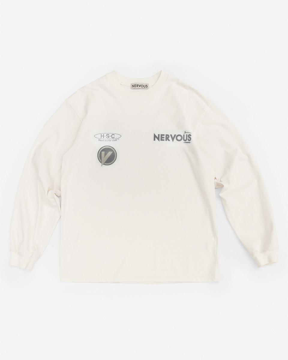 LONG SLEEVE T SHIRTS  11  _  cream