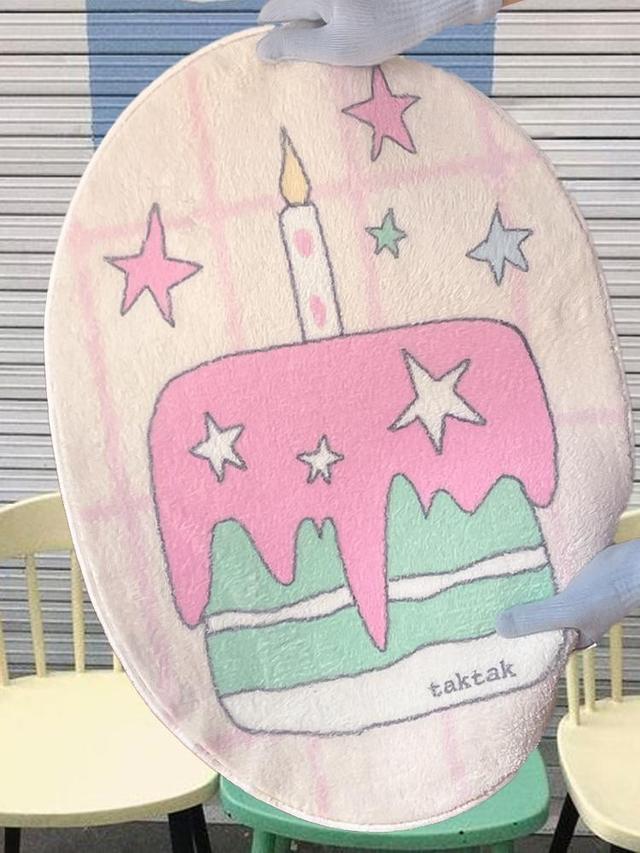 수심 Mint Cake Rug 민트 케이크 러그 카페트 발매트 귀여운 y2k