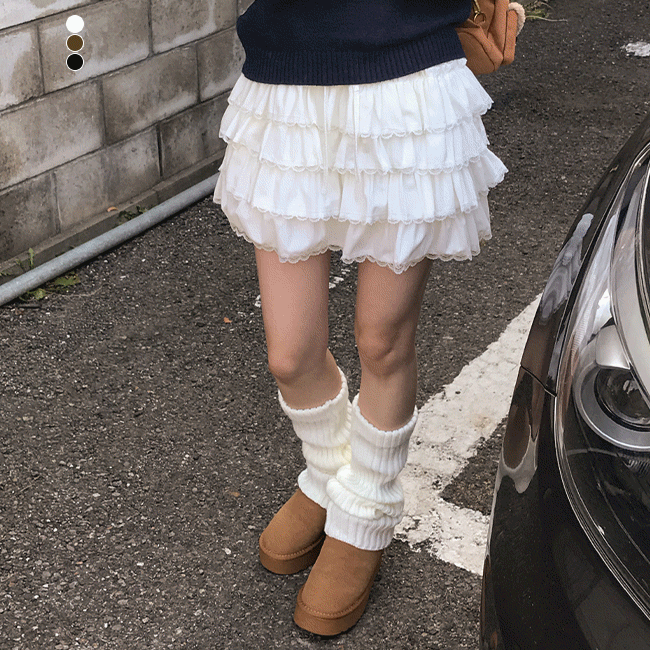 그레이레이즈 [러블리/겨울🧸] 포근벨벳캉캉밴딩미니스커트 (3color)