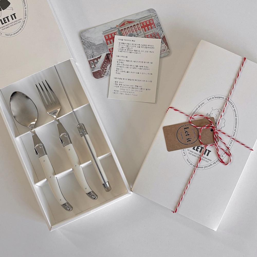 장네론 라귀올 커트러리 디너 세트(스푼 포크 나이프) 집들이 선물
