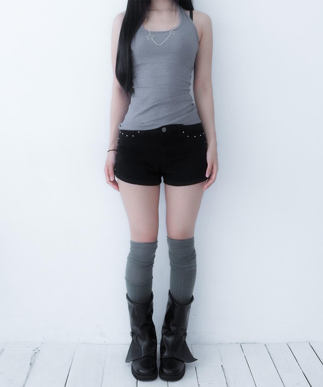 알로하프로젝트 ron halterneck sleeveless top (4 color) 여름 홀터넥 나시 탑 슬림핏 골반핏